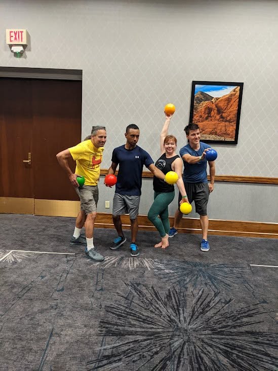 Kno'dgeball participants