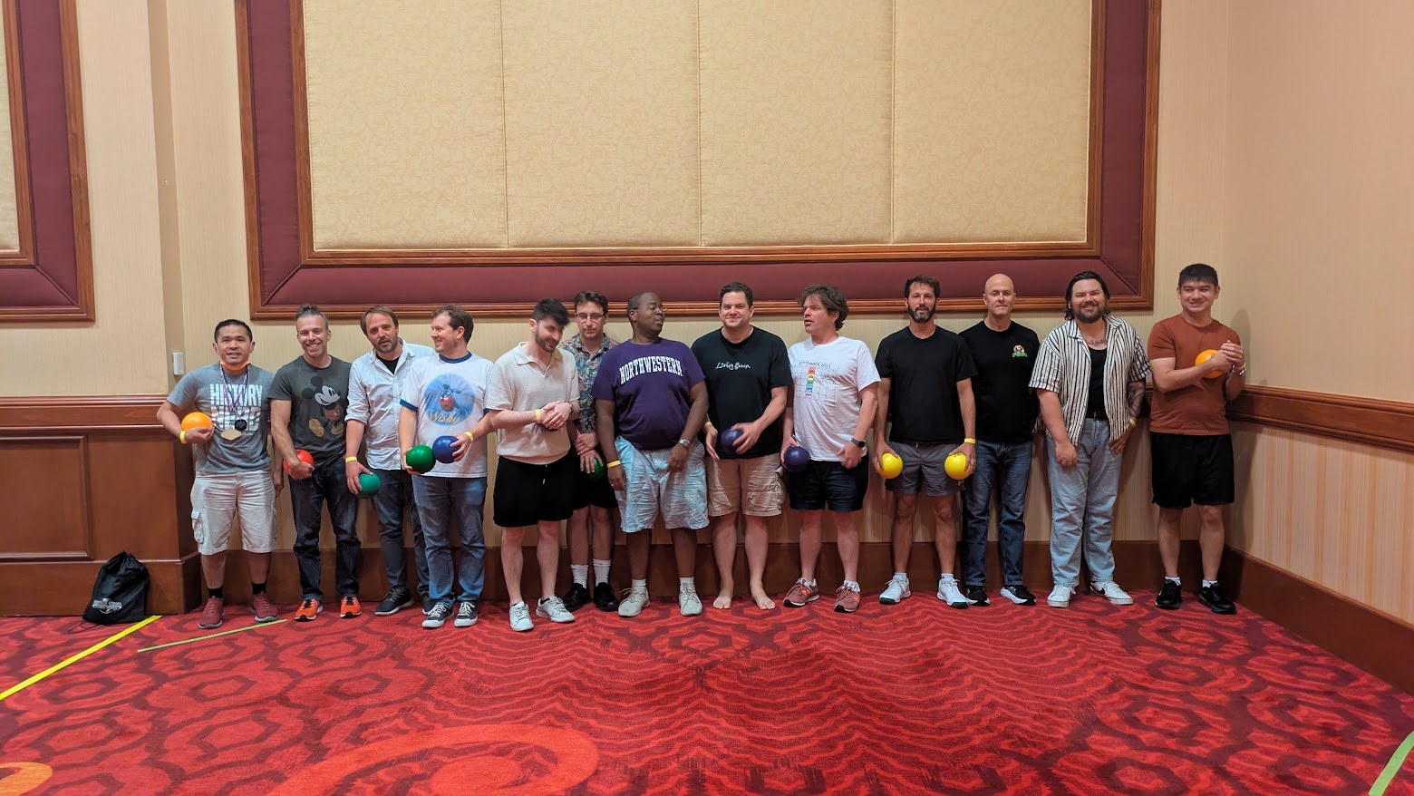 Second exhibition group photo